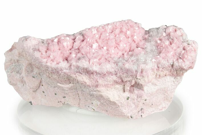 Light Pink Rhodochrosite with Quartz - Peru #358928